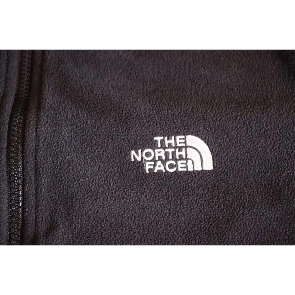 The North Face Men’s Medium Black Fleece Jacket Full Zip Lightweight